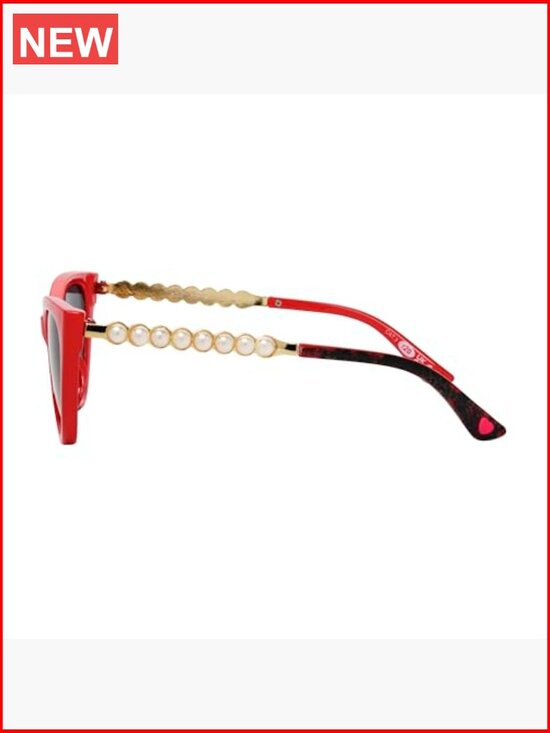 Cat Eye Sunglasses with Scratch Resistant Lenses, 56 mm